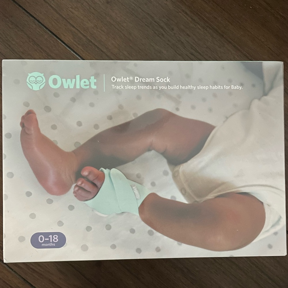 Owlet Dream Sock - Smart Baby Monitor (Mint)